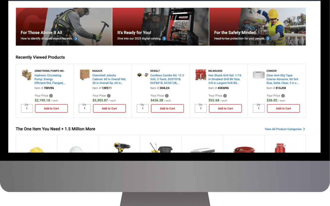Reimagining the Grainger Homepage Informed by User Insights